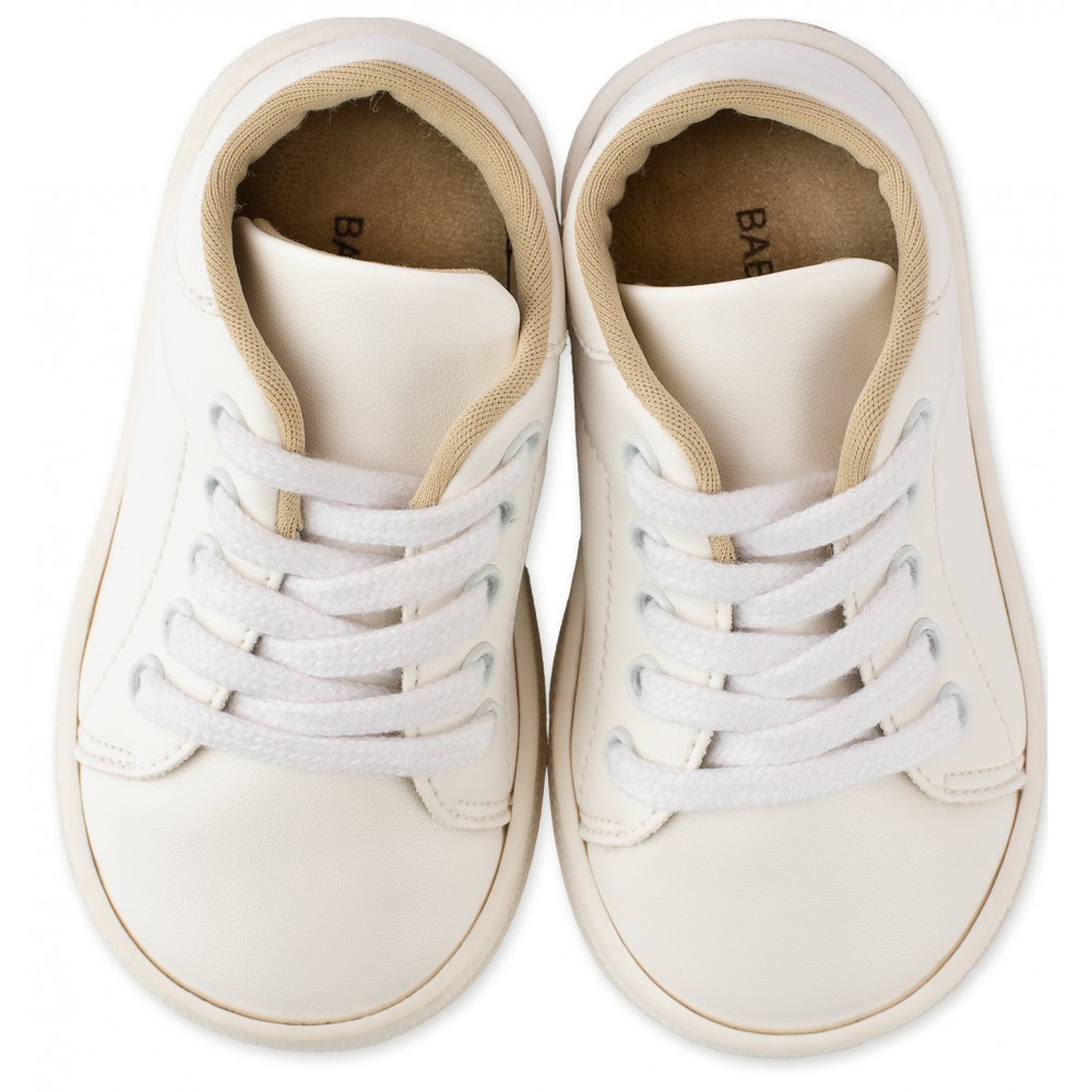 BS3030 Δετό Σνίκερ Λευκό