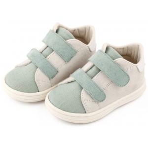 BS3085 Σνίκερ με Διπλή Μπαρέτα Χρατς  Λευκό Μίνεραλ