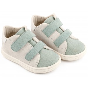 BS3085 Σνίκερ με Διπλή Μπαρέτα Χρατς  Λευκό Μίνεραλ