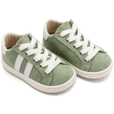 BS3086 Δετά Δίχρωμα Σνίκερς  Μέντα Λευκό