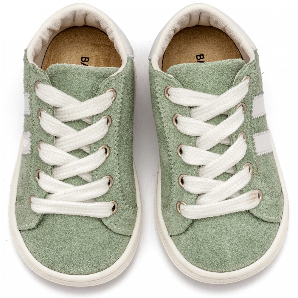 BS3086 Δετά Δίχρωμα Σνίκερς  Μέντα Λευκό