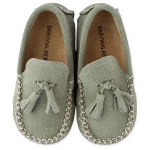 BW4011 Καστόρινο Μοκασίνι με Φουντάκια Μέντα