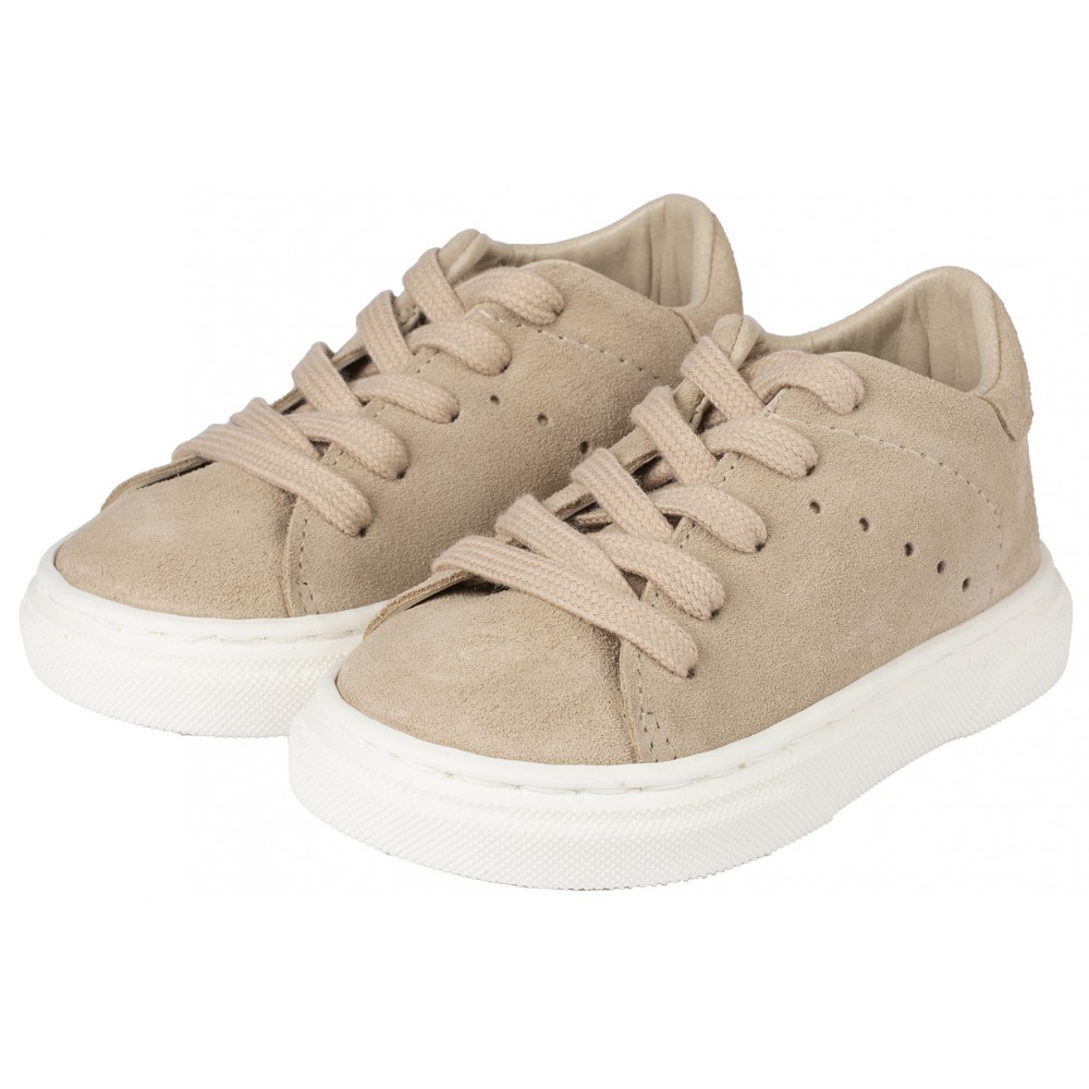 BW4233 Δετό Σνίκερ  Μπεζ