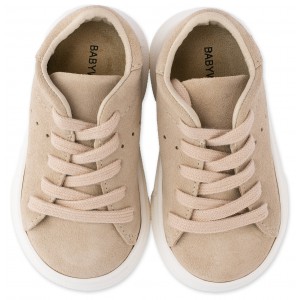 BW4233 Δετό Σνίκερ  Μπεζ