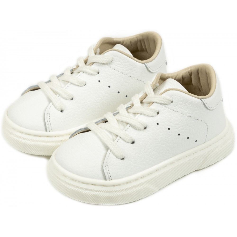 BW4233 Δετό Σνίκερ  Λευκό