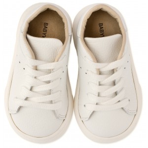 BW4233 Δετό Σνίκερ  Λευκό