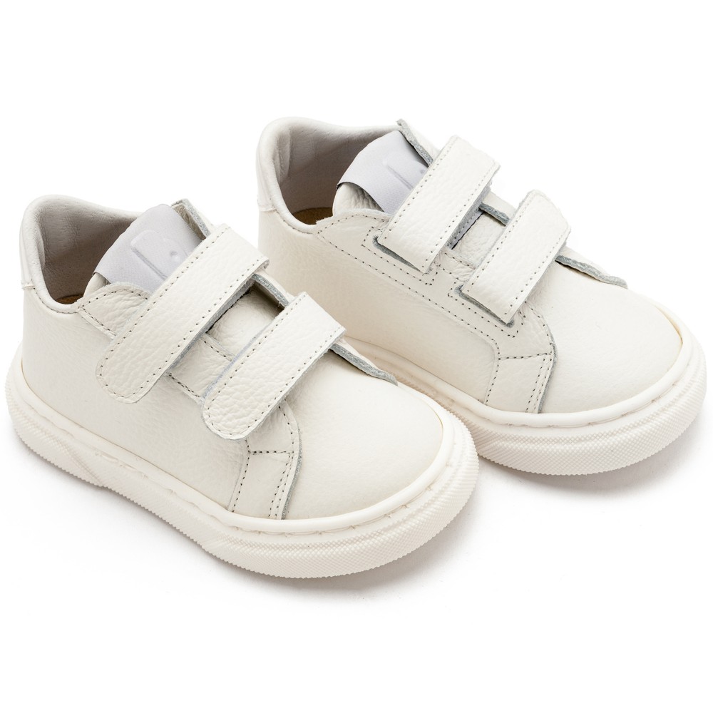 BW4267 Mονόχρωμο Σνίκερ  Λευκό