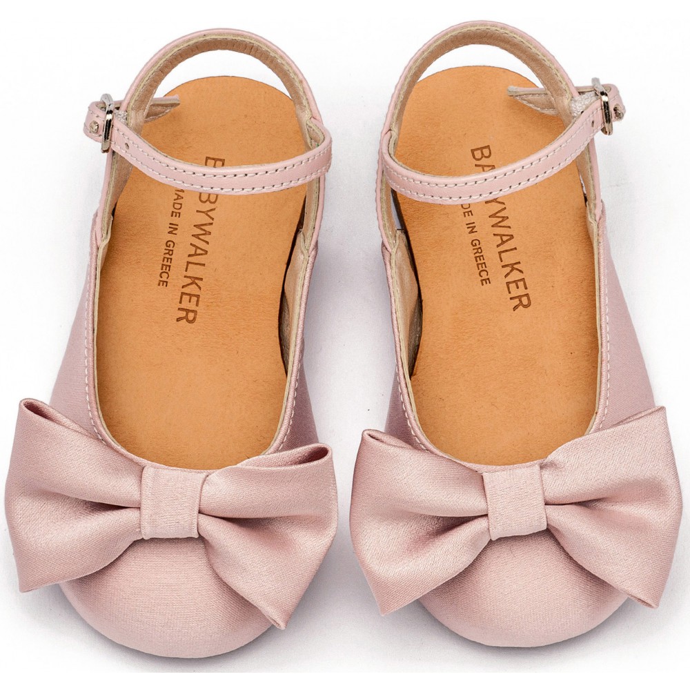 BW4855 Γαλλικό Σαμπό με Σατέν Φιόγκο   Ροζ