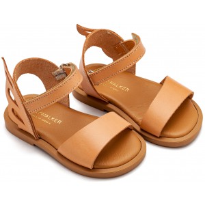 GR0106 Δερμάτινο Σανδάλι Natural