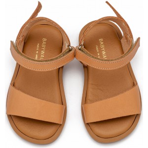 GR0106 Δερμάτινο Σανδάλι Natural