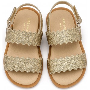 GR0108 Δερμάτινο Σανδάλι Platinum