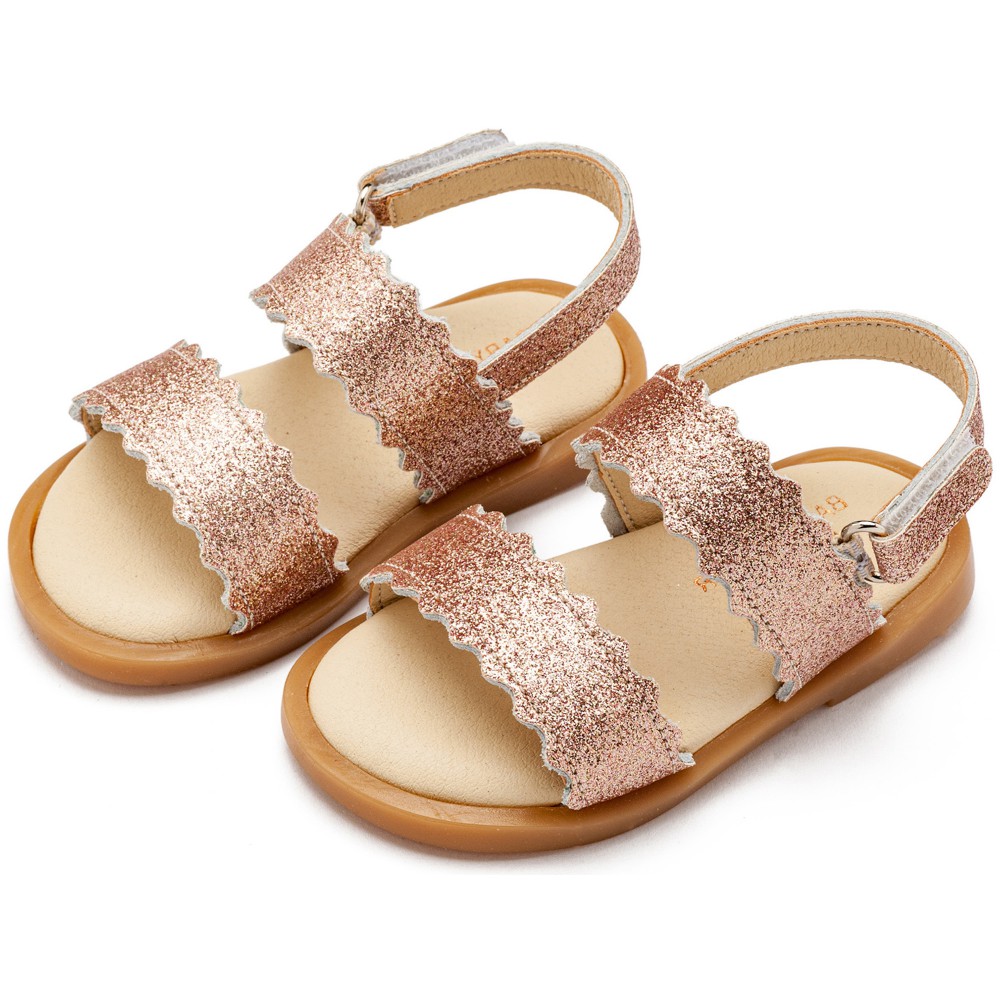 GR0108 Δερμάτινο Σανδάλι  Powder