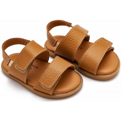 GR0112 Δερμάτινο Σανδάλι  Terracotta