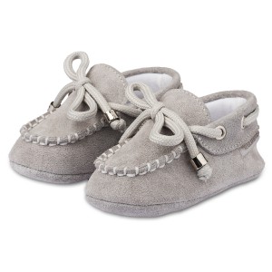 MI1116 Καστόρινο Δετό Loafer  Γκρι