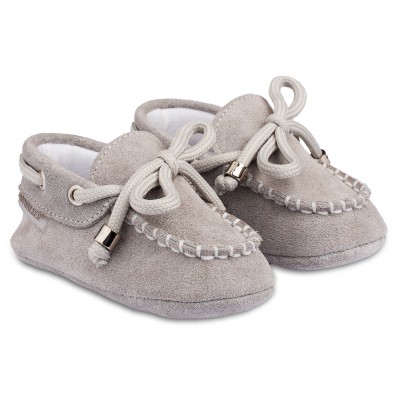 MI1116 Καστόρινο Δετό Loafer  Γκρι