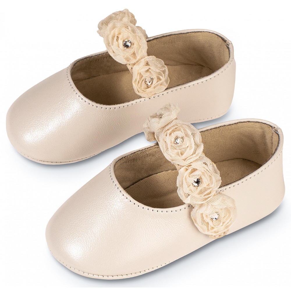 MI1638 Γοβάκι Μονή Μπαρέτα Εκρού