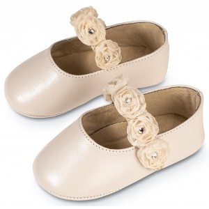 MI1638 Γοβάκι Μονή Μπαρέτα Εκρού