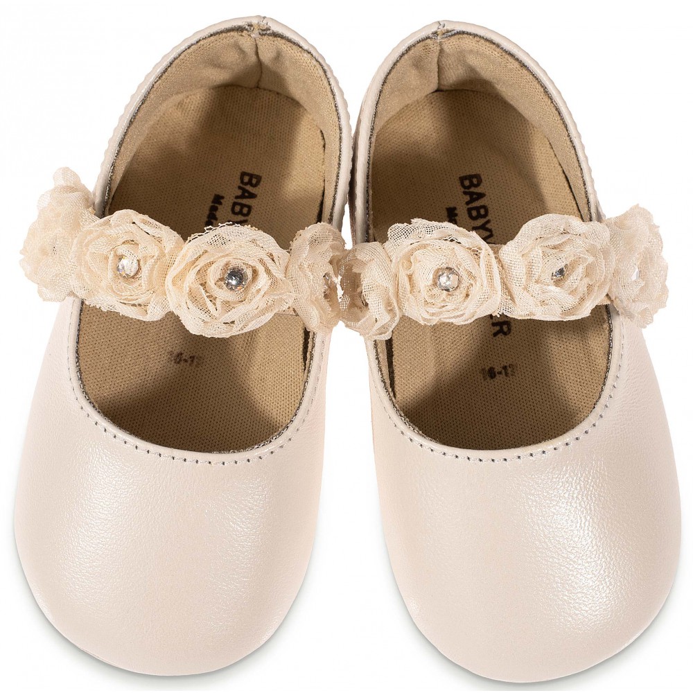 MI1638 Γοβάκι Μονή Μπαρέτα Εκρού