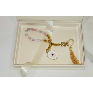 Μάτι Τύπου Κομπολόι Ροζ