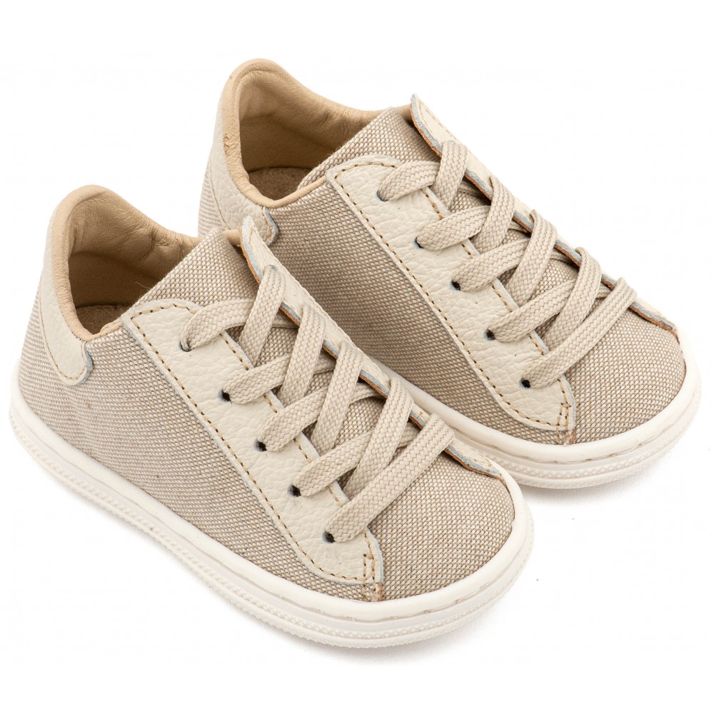 BS3093 Μπεζ Δετά Ημίμποτα 