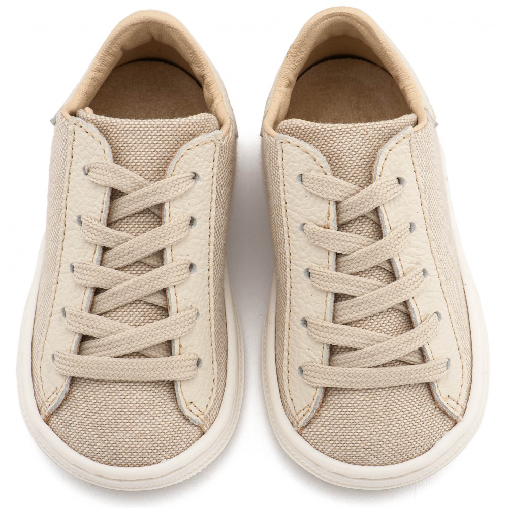 BS3093 Μπεζ Δετά Ημίμποτα 