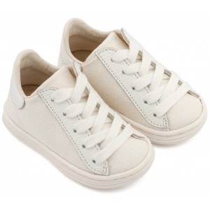 BS3093 Λευκό Δετά Ημίμποτα 