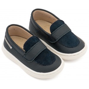 BS3094 Μπλε Loafers 
