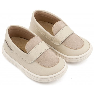 BS3094 Εκρού Loafers 