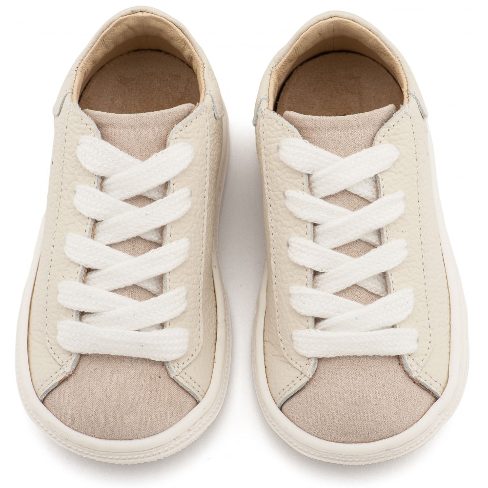 BS3097 Εκρού Δετά Σνίκερς 