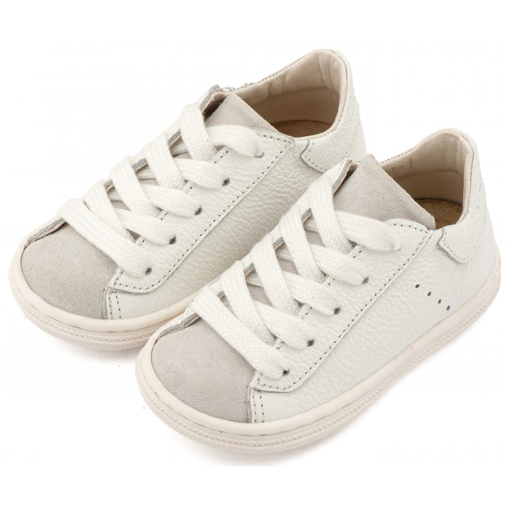 BS3097 Λευκό Δετά Σνίκερς 