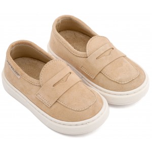 BW 4311 Μπεζ Καστόρινo Loafer 