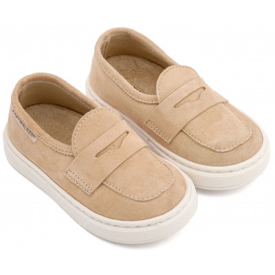 BW 4311 Μπεζ Καστόρινo Loafer 