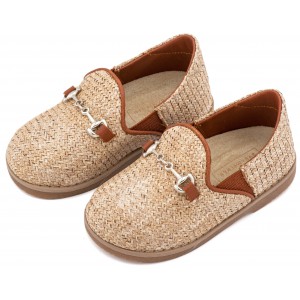 EXC5311 Μπεζ Ταμπά Loafers 