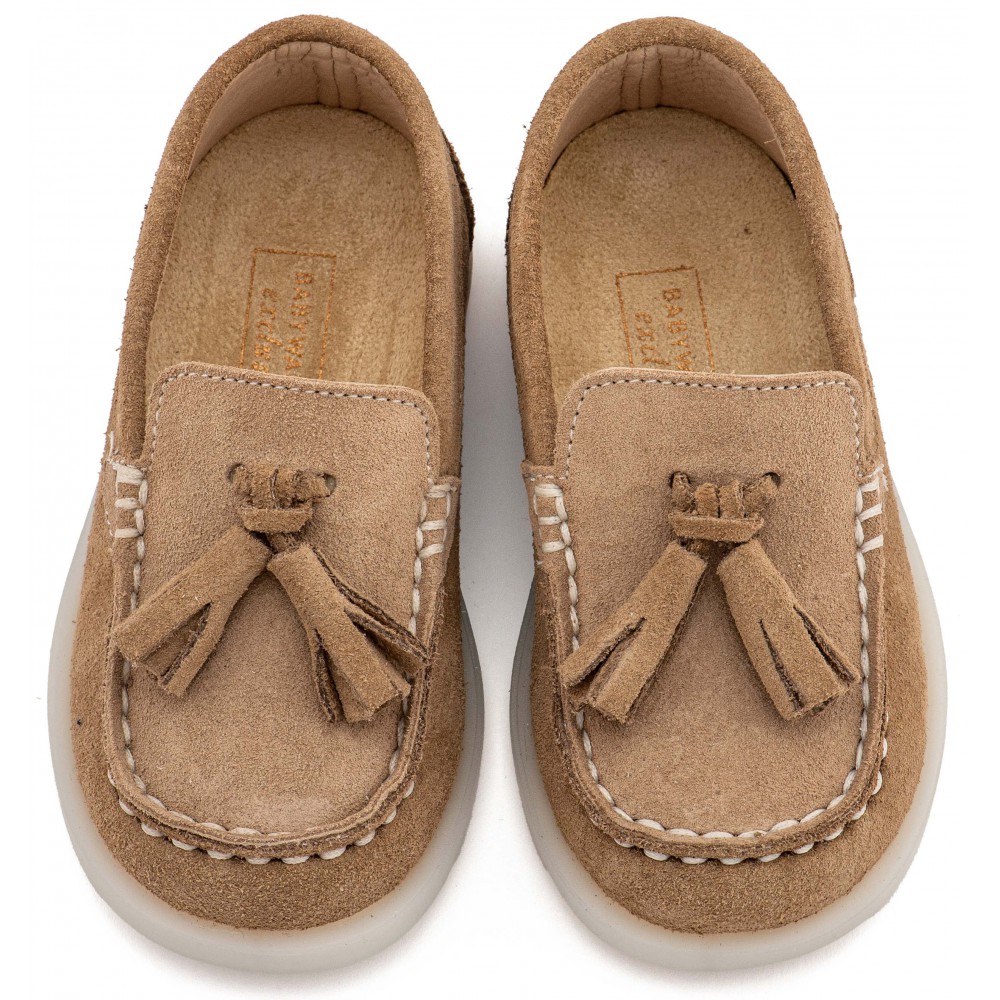 EXC5317 Πούρο Loafers με Φουντάκια 