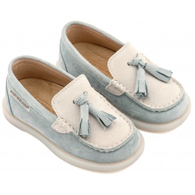 EXC5317 Μίνεραλ Loafers με Φουντάκια 