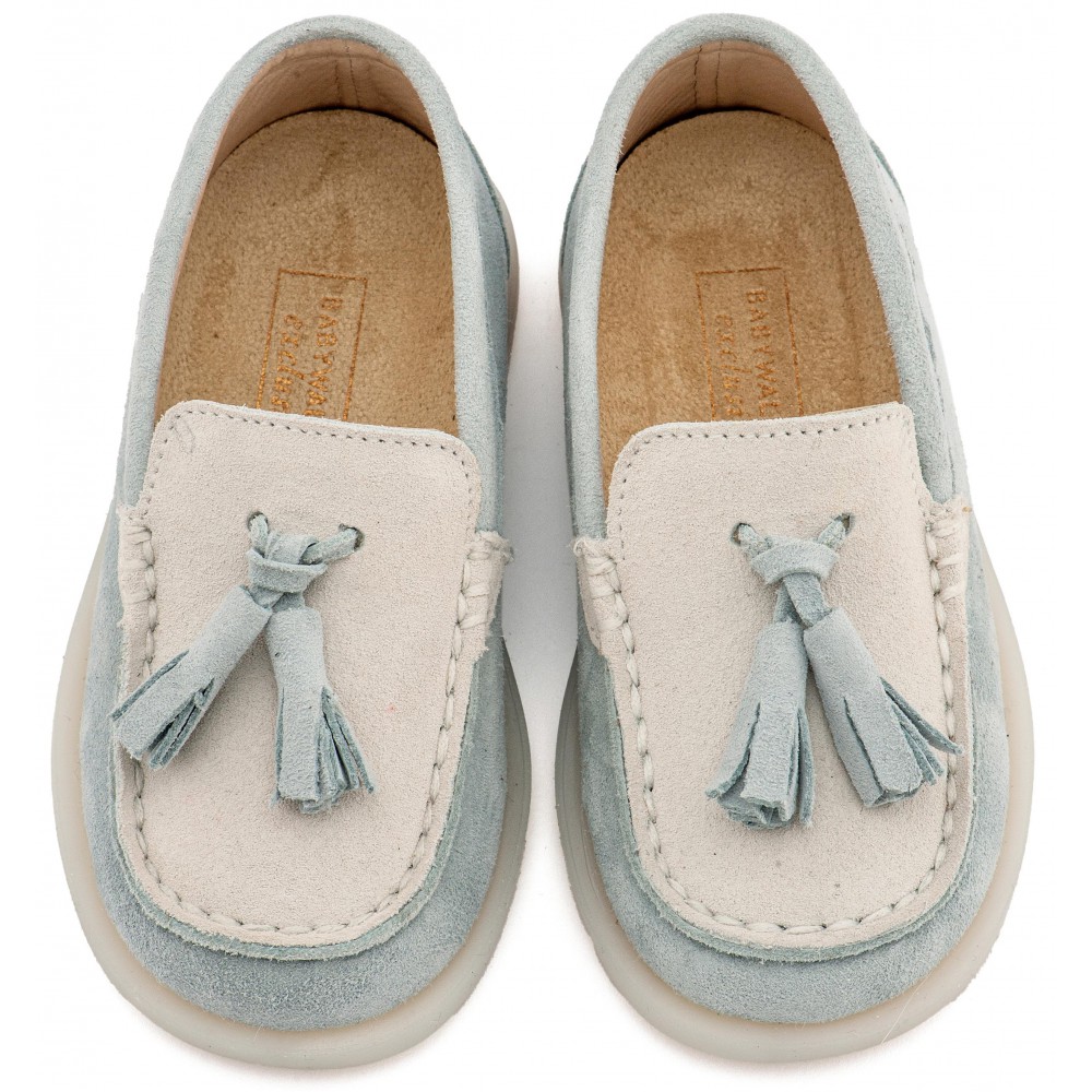 EXC5317 Μίνεραλ Loafers με Φουντάκια 