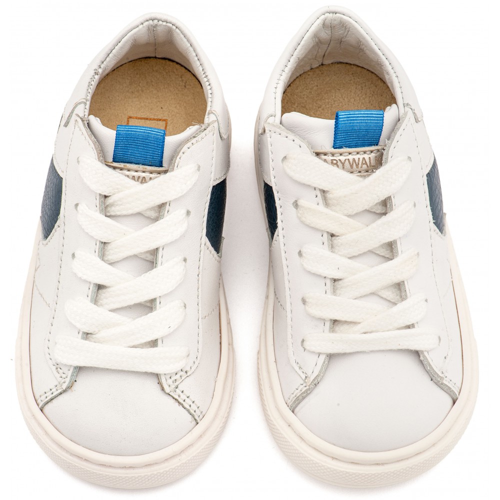 EXC8001 Λευκό Μπλε Δίχρωμο Sneaker Δετό 