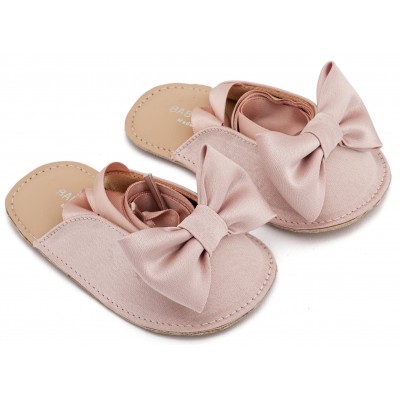 MI1661 Ροζ Αντικέ Γαλλικό Σαμπό με Σατέν Φιόγκο  