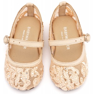 LU6128 Μπεζ Γοβάκι απο Ύφασμα Φιλντιρέ Δαντέλα 