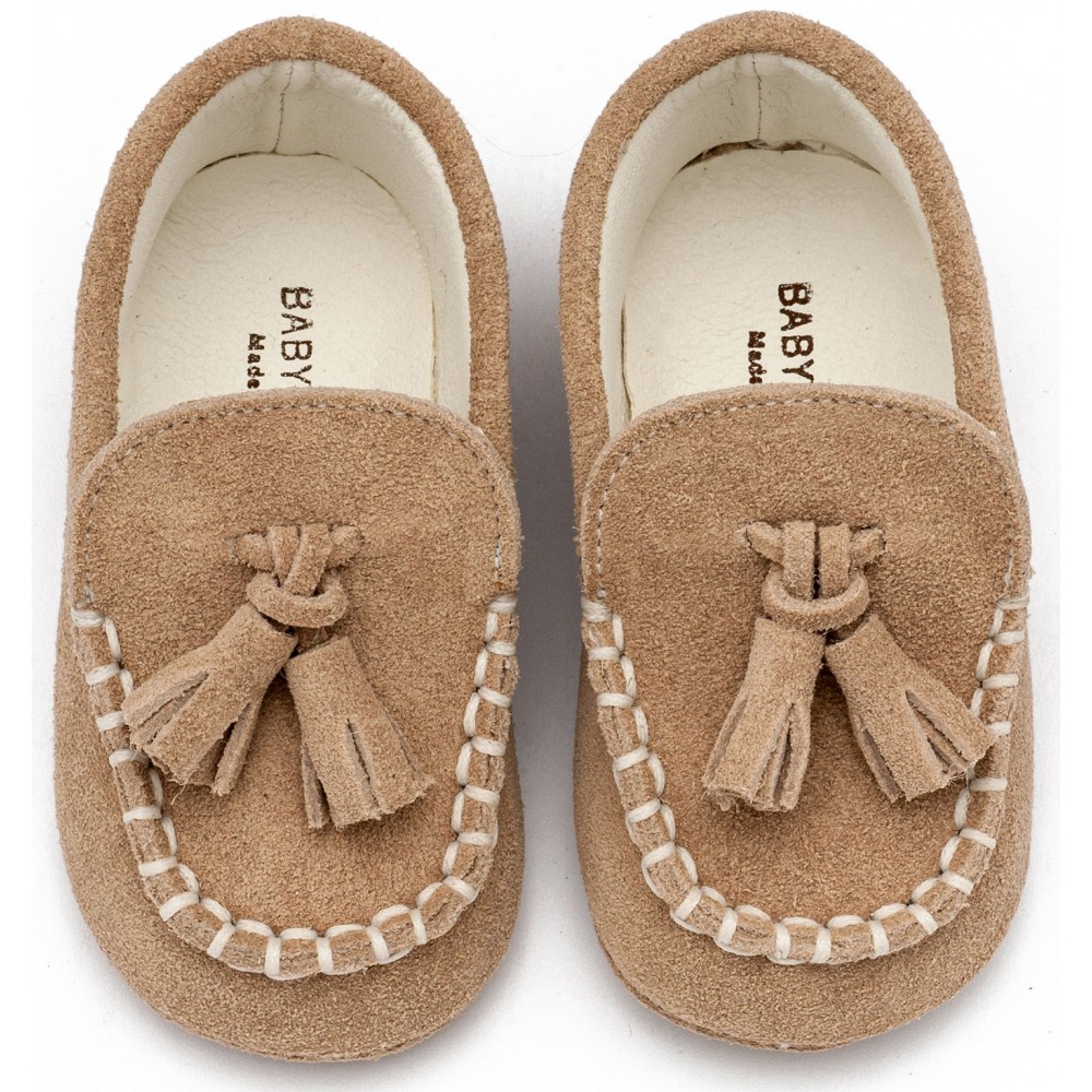 MI1130 Καστόρινο Loafer   Μπεζ