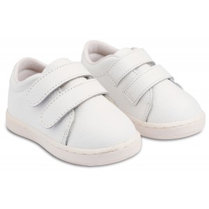 PRI2103 Λευκό Sneakers Διπλή Μπαρέτα Χρατς 