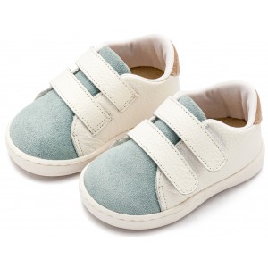 PRI2113 Λευκό Μίνεραλ Μπεζ Sneakers 