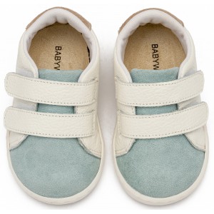 PRI2113 Λευκό Μίνεραλ Μπεζ Sneakers 