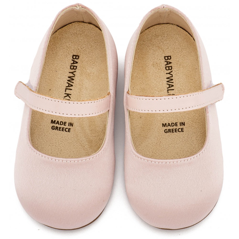 BS3603 Ροζ Αντικέ Γοβάκι Μονή Μπαρέτα 