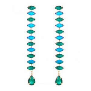 Σκουλαρίκια Κρεμαστά Από Κρυστάλλους