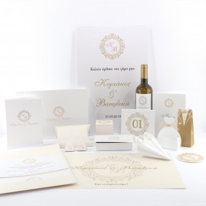 ΜΠΟΜΠΟΝΙΕΡΑ GIFT BOX ΚΤ-28 ELEGANT WEDDING