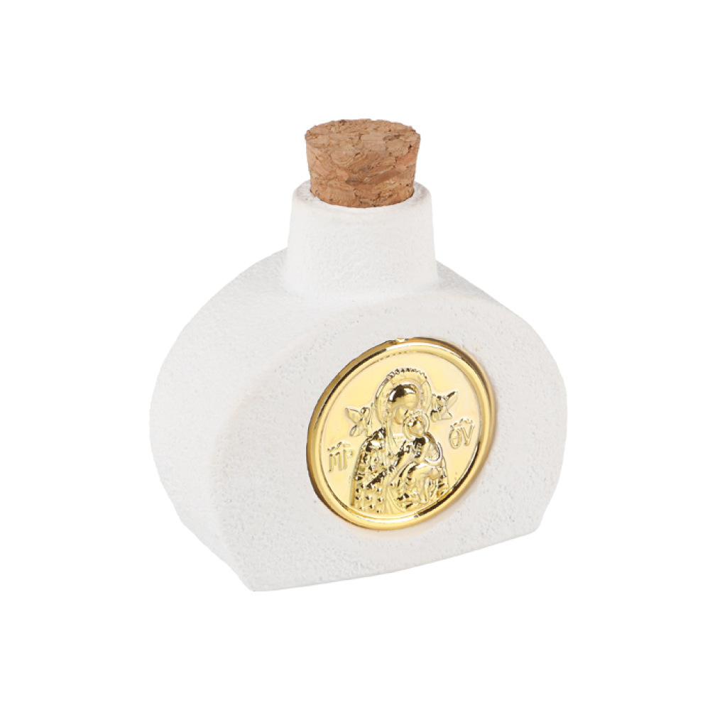 Μπομπονιέρα Κεραμικό Βαζάκι με την Παναγία