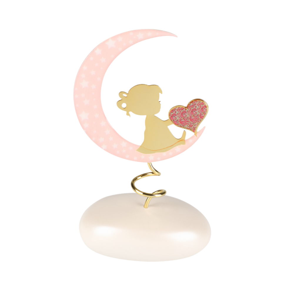 Μπομπονιέρα Κορίτσι με Φεγγάρι