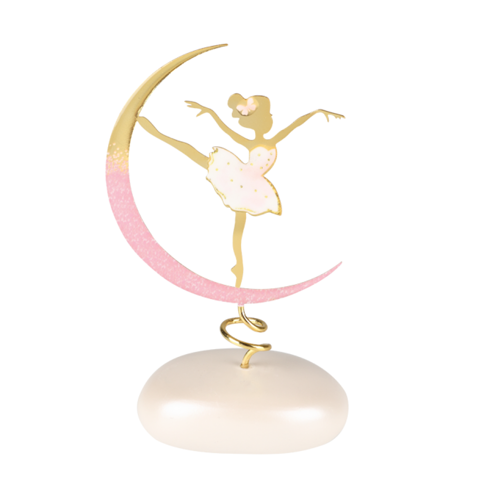 Μπομπονιέρα Μπαλαρίνα σε Κεραμικό Βότσαλο