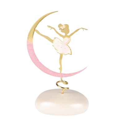 Μπομπονιέρα Μπαλαρίνα σε Κεραμικό Βότσαλο